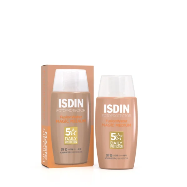 es_3227_th_fwmagiccolormedium50ml_main_image_0_1 ISDIN Fotoprotector Fusion Water Medium SPF50 50ml